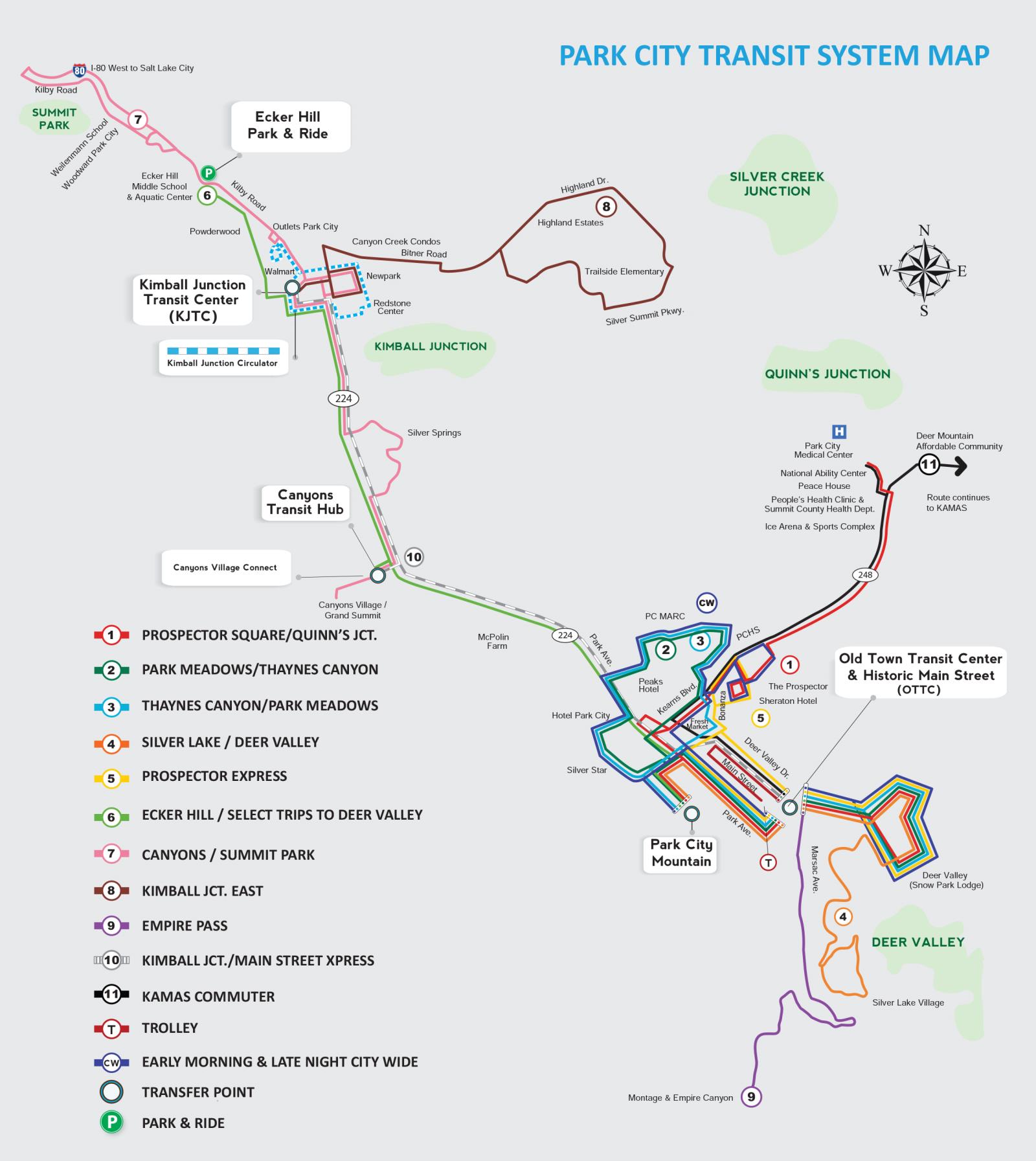 Park City Transit Map Community Engagement | Park City, UT