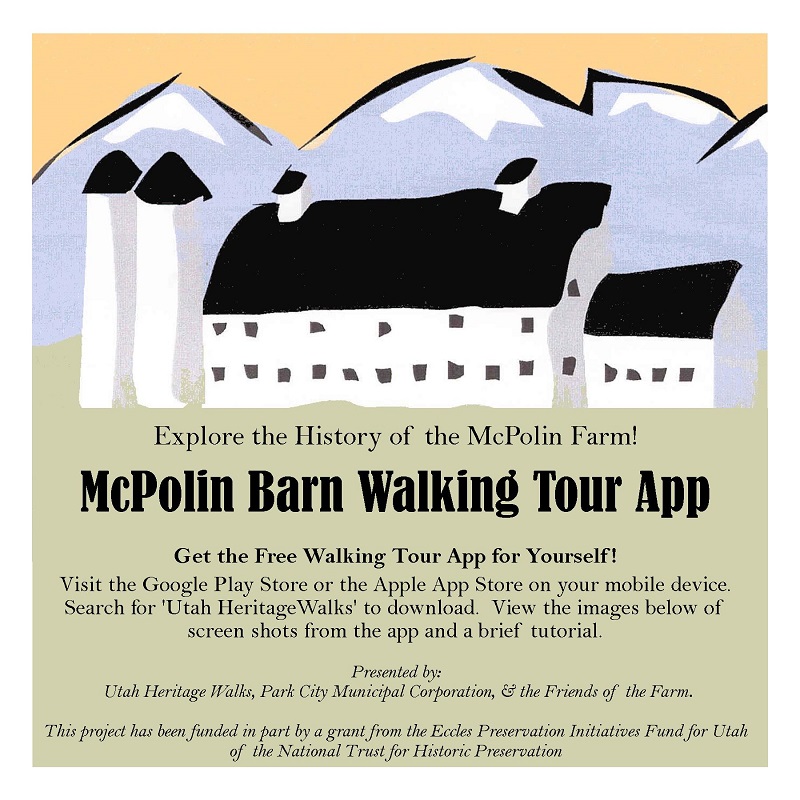 McPolin Farm walking tour app info