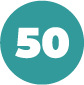 50 teal route button
