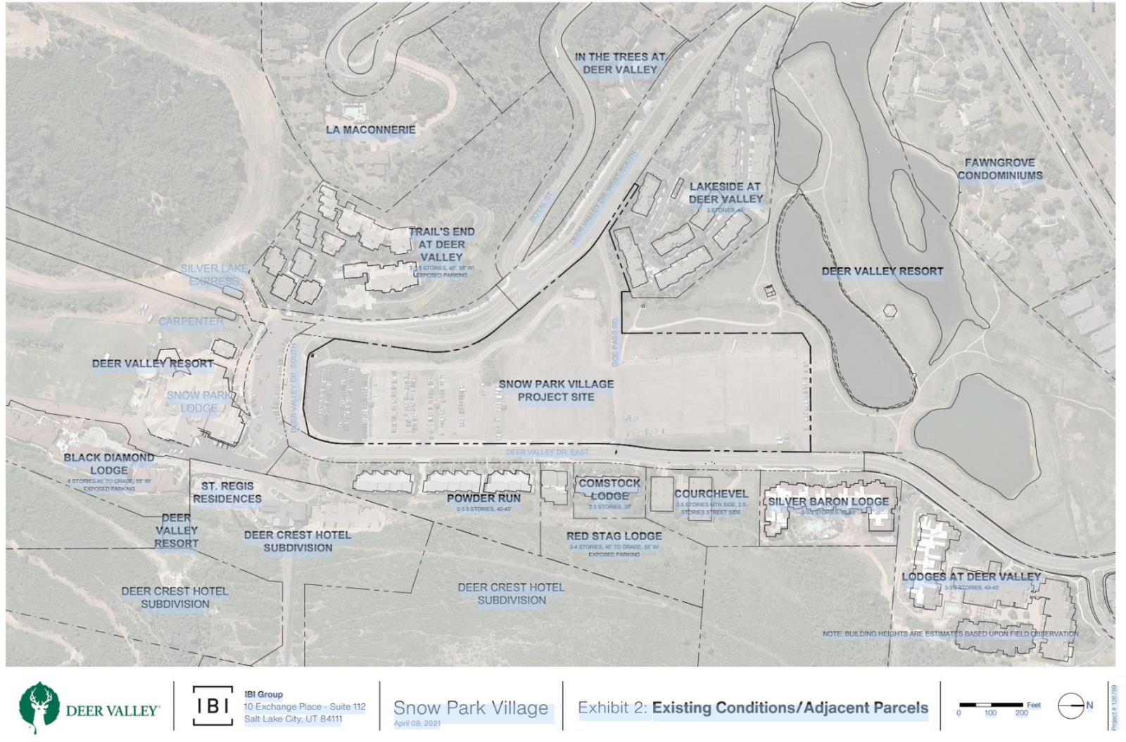 Deer Valley Parking Map Deer Valley Snow Park Village Redevelopment | Park City, Ut