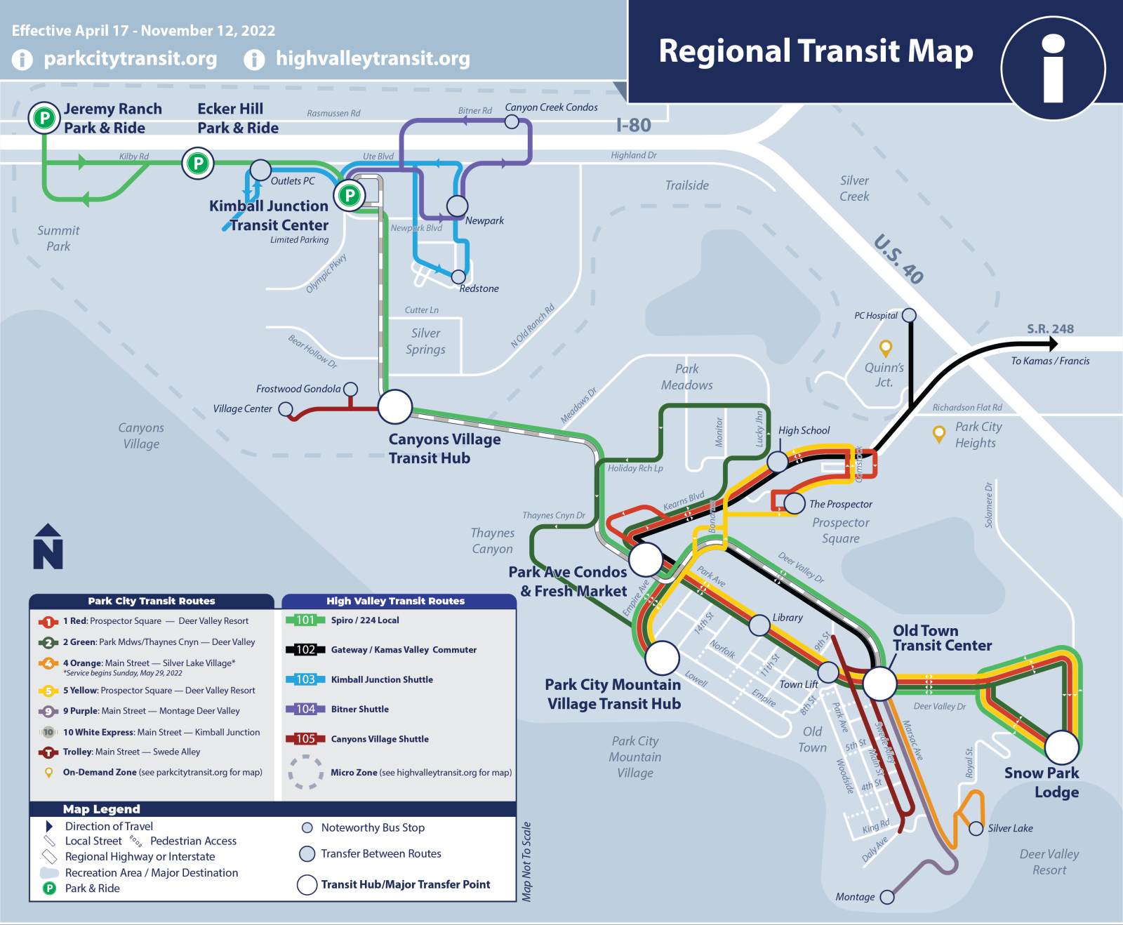 Rt Routes And Schedules Routes & Schedules | Park City, Ut