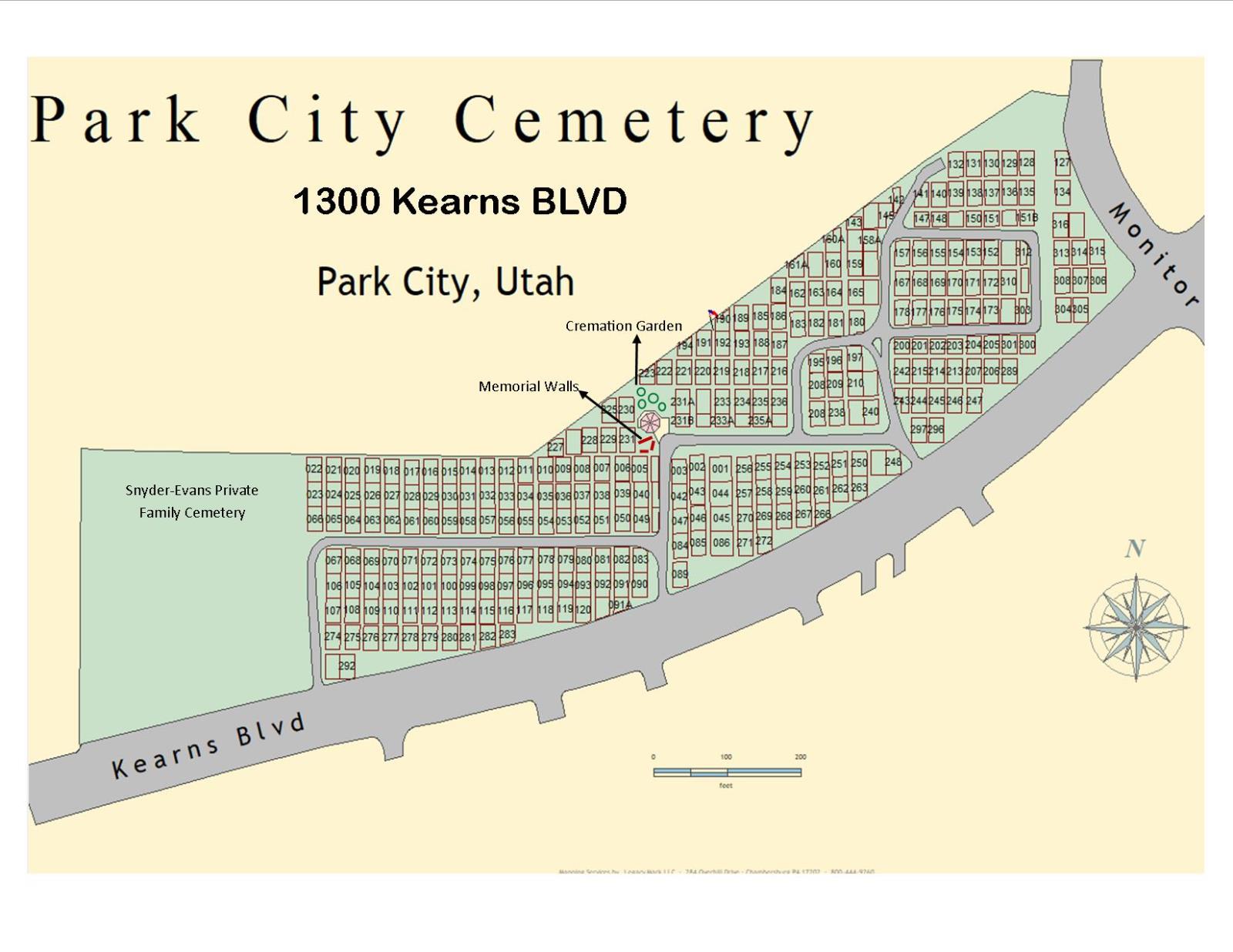 Cemetery Map