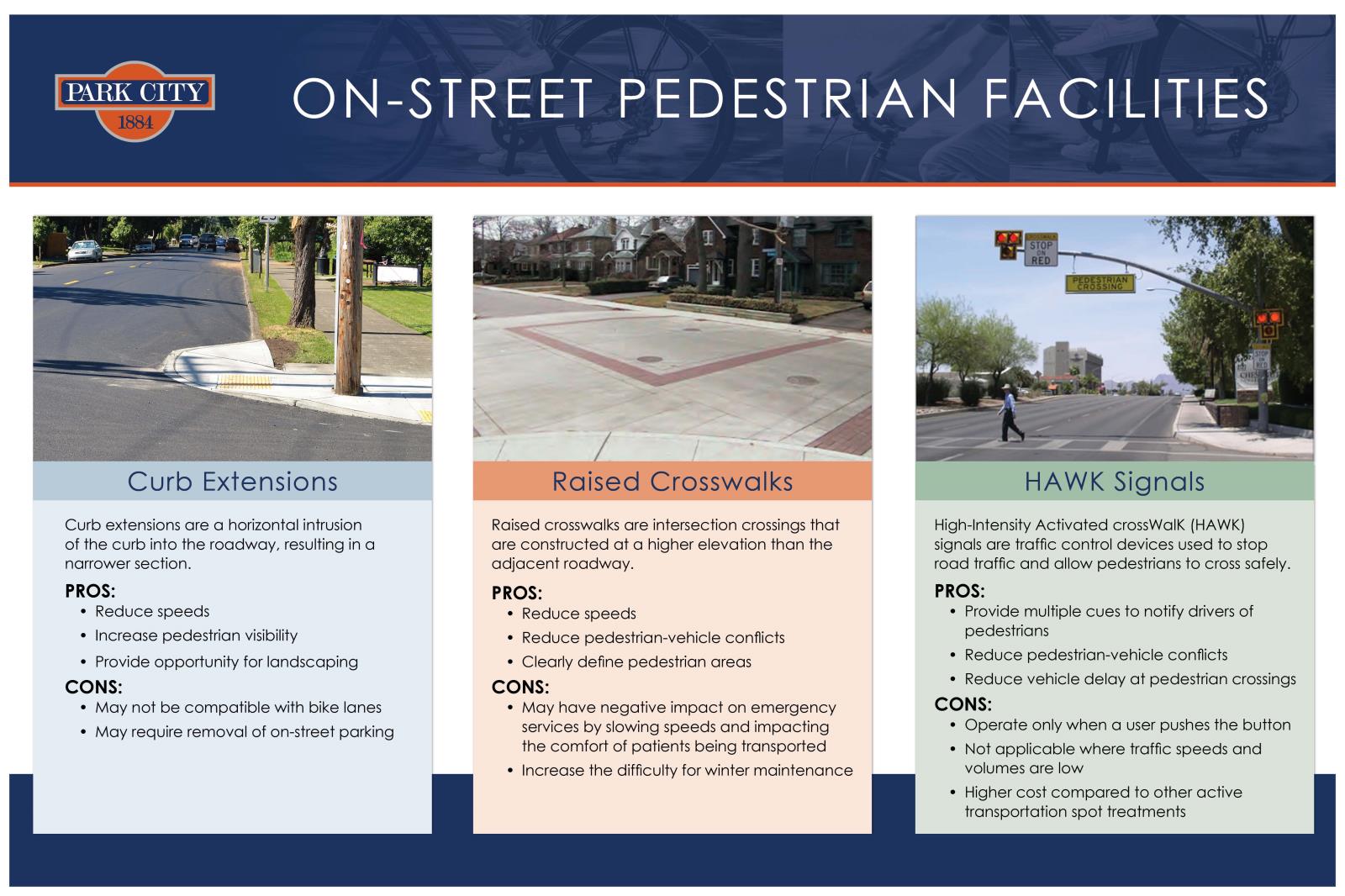 Park City_Poster_On-street Pedestrian Facilities
