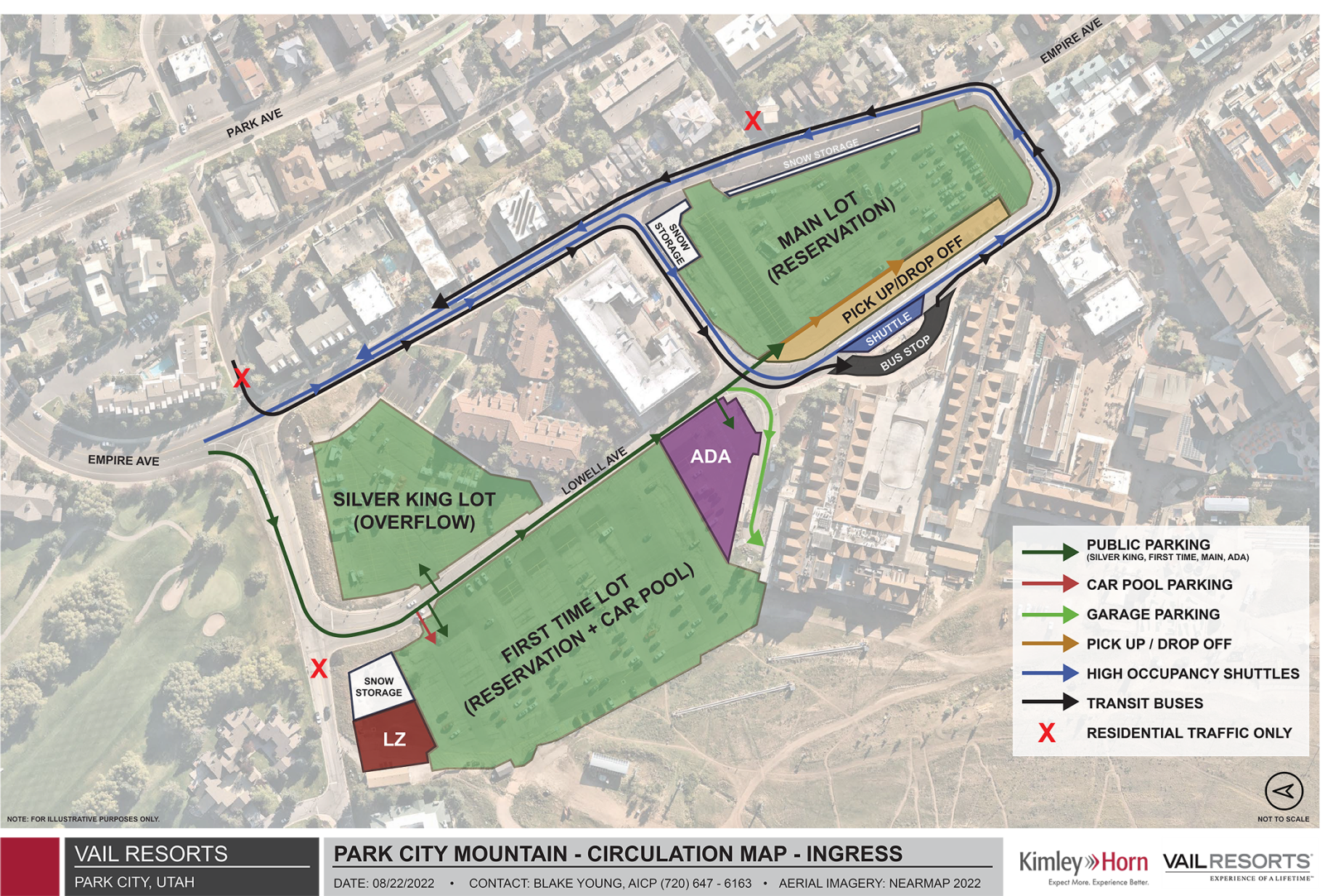 Park City Mountain_Circulation Map_Ingress