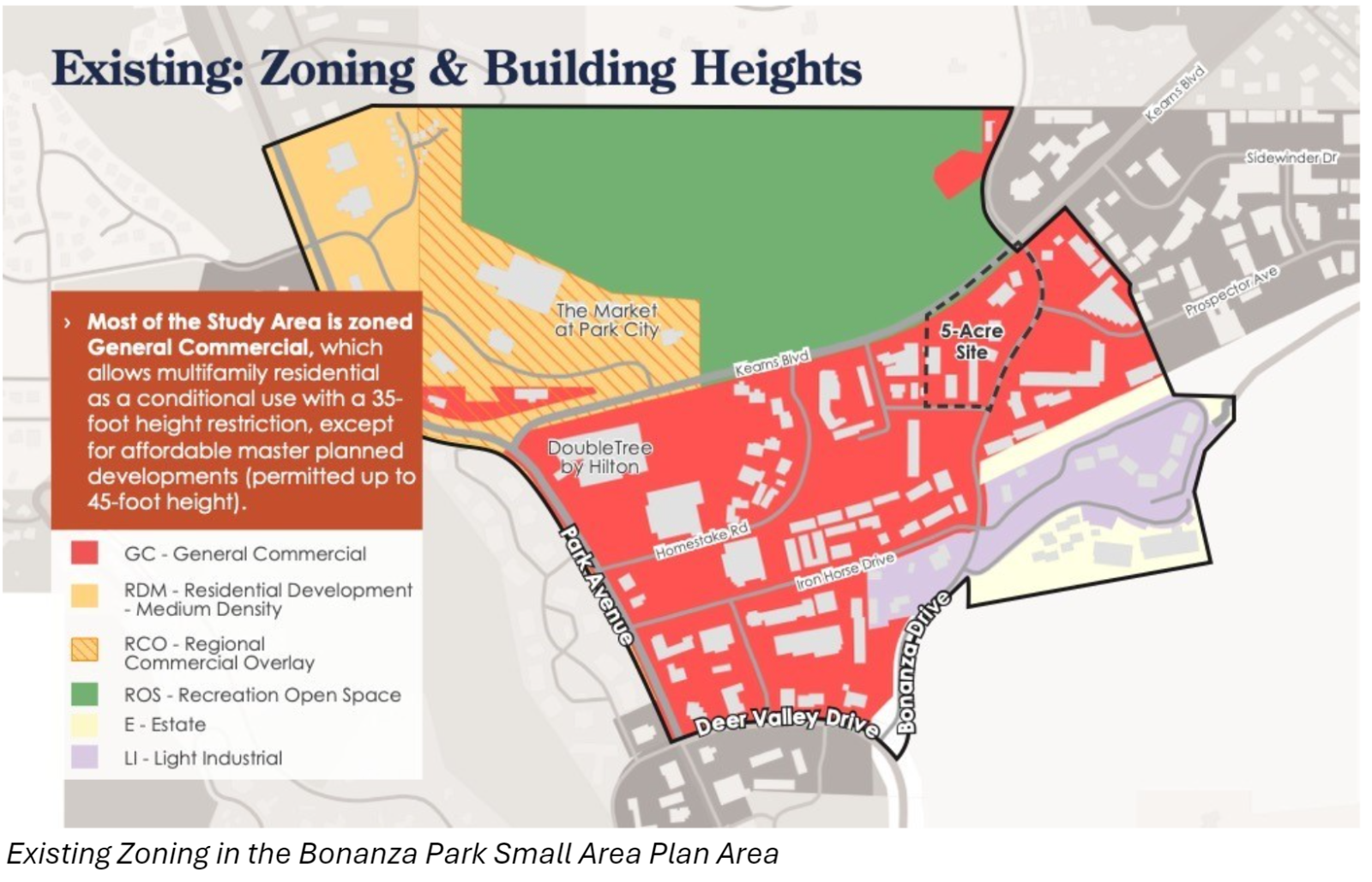 Existing Zoning - Bonanza 5-Acre