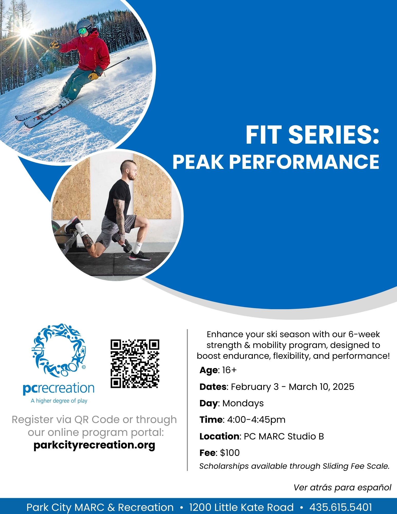 Ski Fit Series Peak Performance - February 2025